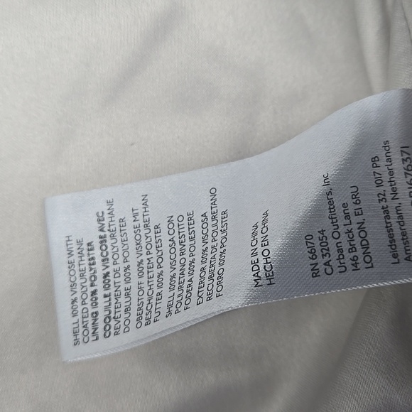 Pilcro Faux Leather Bomber Jacket XXS Flaw - Picture 10 of 14